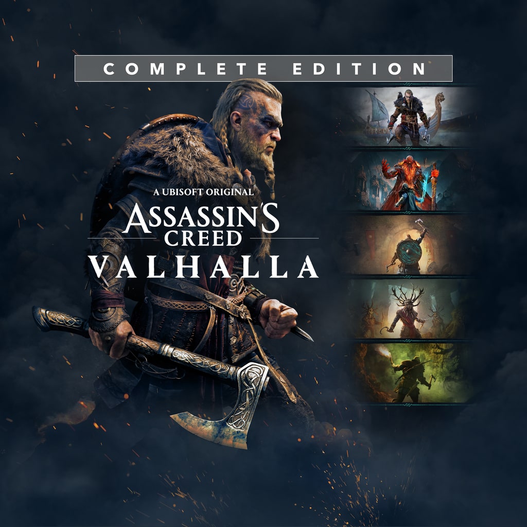Assassin's Creed Valhalla - Complete Edition — обложка (PS4/PS5)