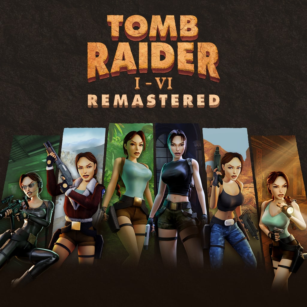 Tomb Raider I-VI Remastered — обложка (PS4/PS5)