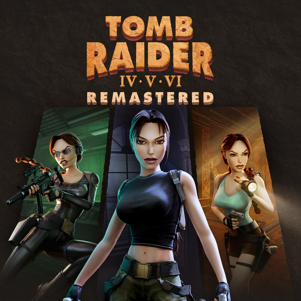 Tomb Raider IV-VI Remastered — обложка (PS4/PS5)