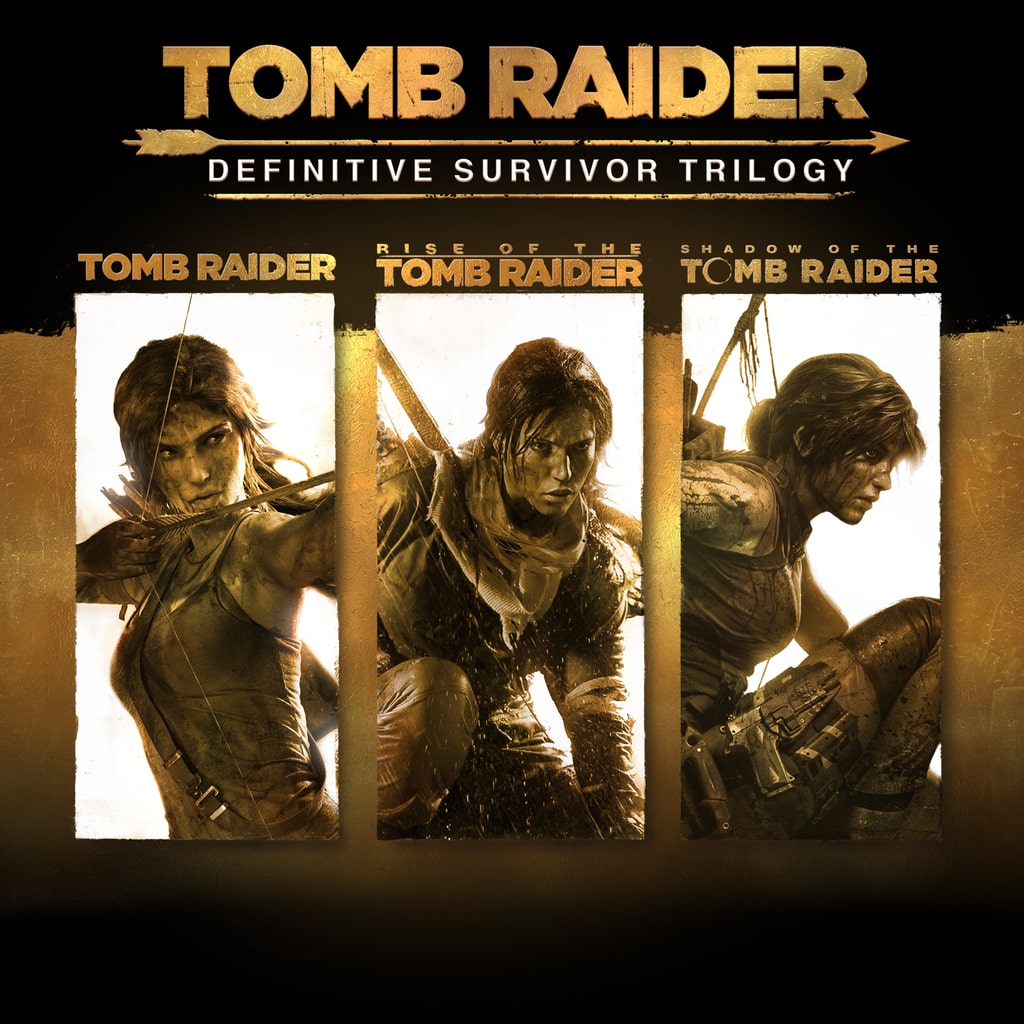 Tomb Raider: Definitive Survivor Trilogy, обложка (PS4)