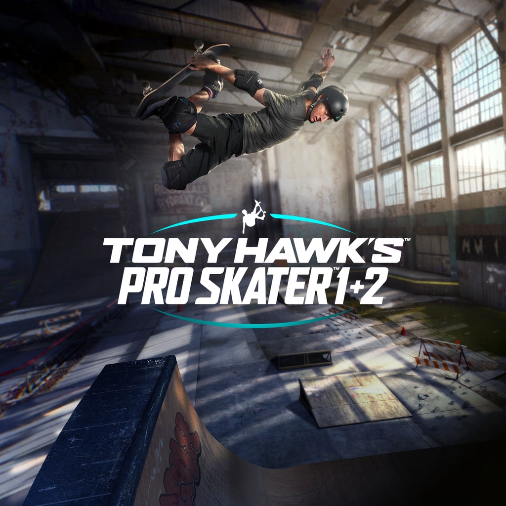 Tony Hawk's Pro Skater 1 + 2 — обложка (PS4)