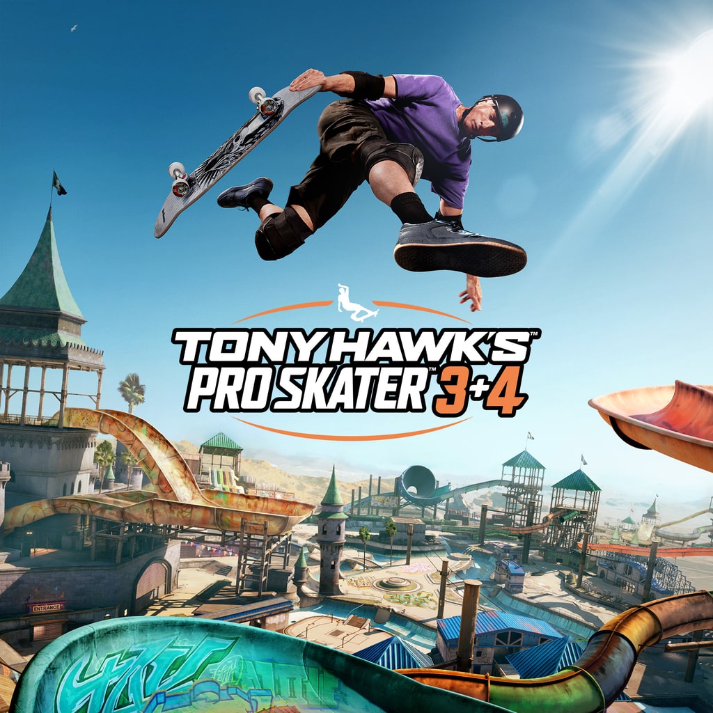 Tony Hawk's Pro Skater 3 + 4 — обложка (PS4/PS5)