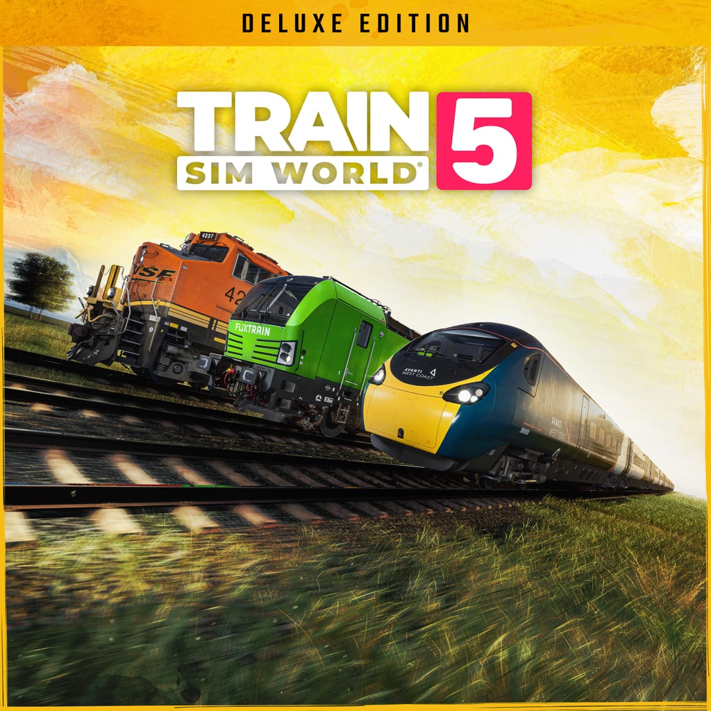 Train Sim World 5: Deluxe Edition — обложка (PS4/PS5)