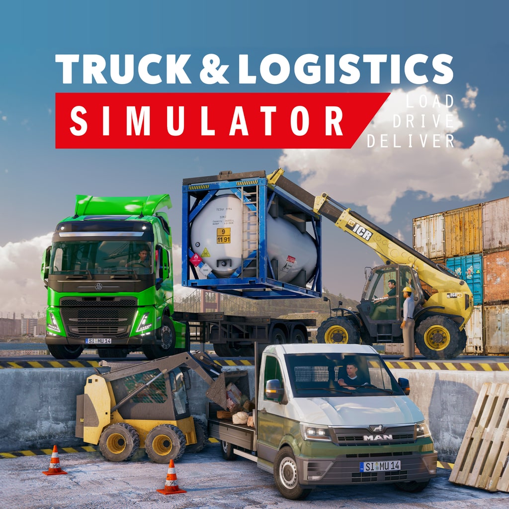 Truck and Logistics Simulator — обложка (PS4/PS5)