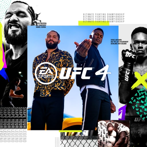 UFC 4 Deluxe Edition — обложка (PS4)