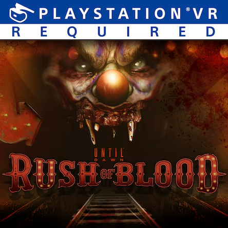 Until Dawn: Rush of Blood — обложка (PS4)