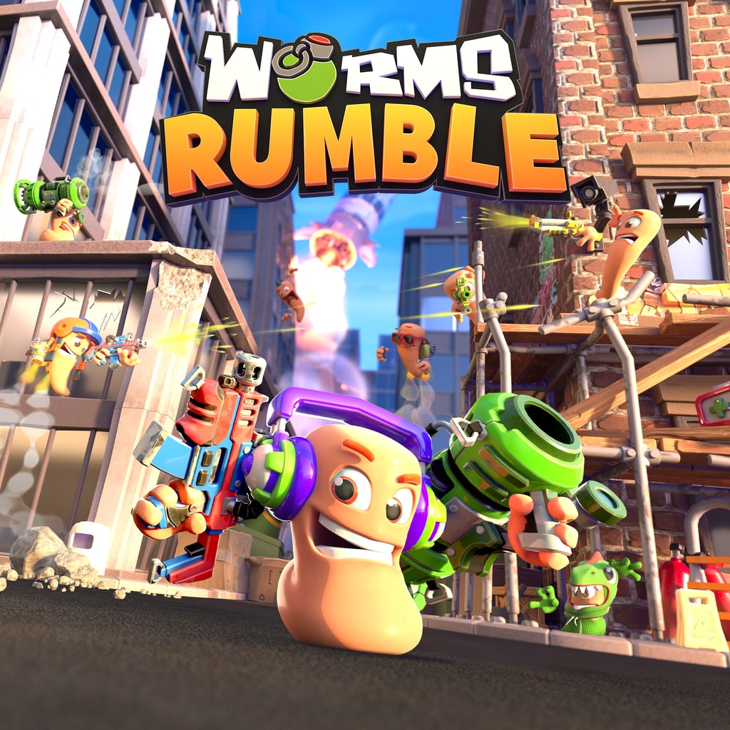 Worms Rumble — обложка (PS4/PS5)