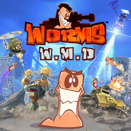Worms W.M.D — обложка (PS4)