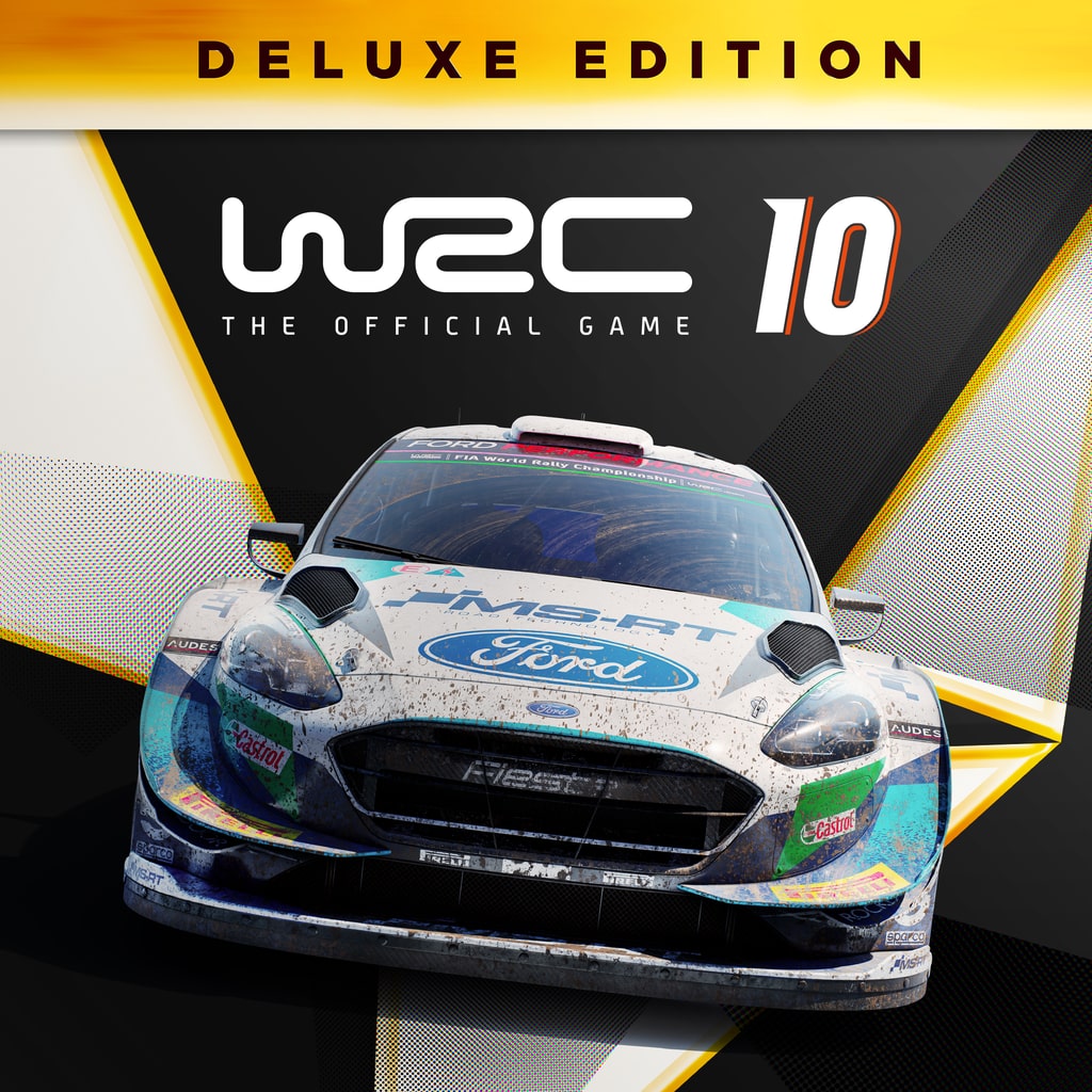 WRC 10 - Deluxe Edition — обложка (PS4/PS5)