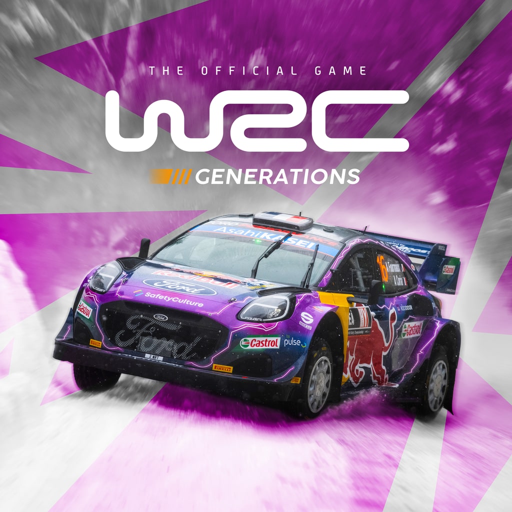 WRC Generations – The FIA WRC Official Game — обложка (PS4)