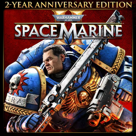 Warhammer 40,000: Space Marine 2 - 2-Year Anniversary Edition — обложка (PS5)