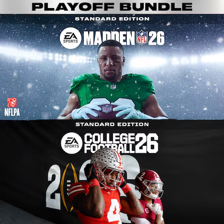 Комплект плей-офф EA SPORTS (стандартное издание Madden NFL 26 и стандартное издание College Football 26) — обложка (PS5)