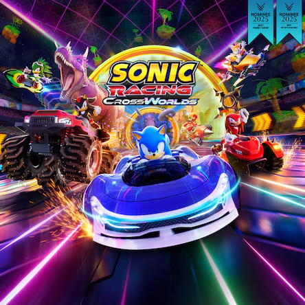 Sonic Racing: CrossWorlds — обложка (PS4/PS5)