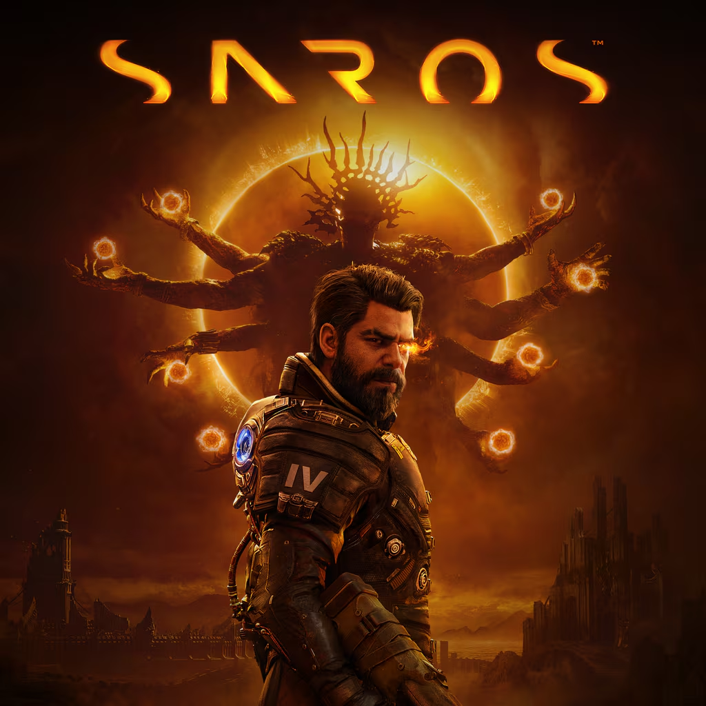 SAROS — обложка (PS5)