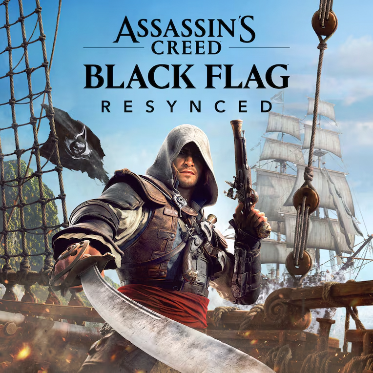 Assassin's Creed Black Flag Resynced — обложка (PS5)