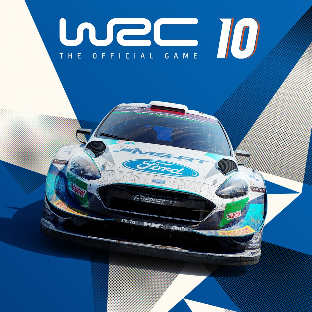 WRC 10 FIA World Rally Championship — обложка (PS4/PS5)