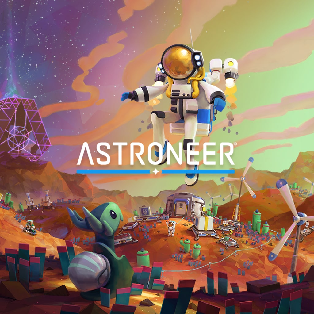 ASTRONEER — обложка (PS4)