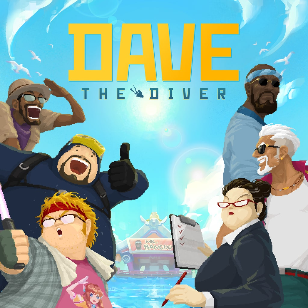 Dave the Diver, обложка (PS4/PS5)