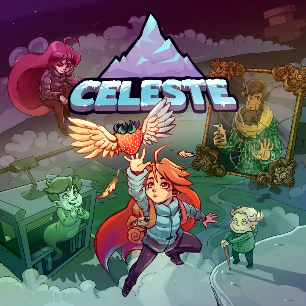 Celeste, обложка (PS4/PS5)