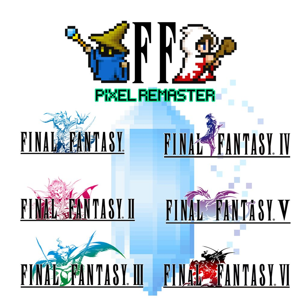 FINAL FANTASY I: VI Bundle, обложка (PS4)