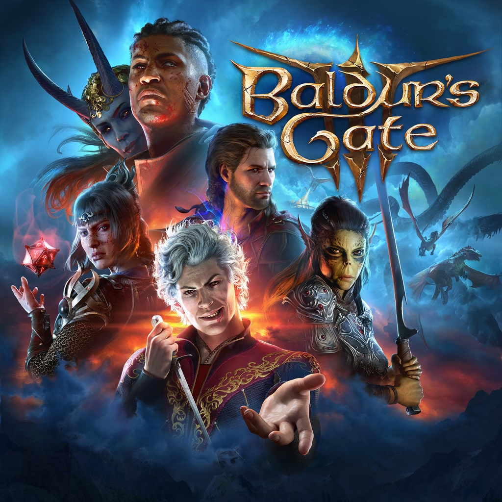Baldur's Gate 3, обложка (PS5)