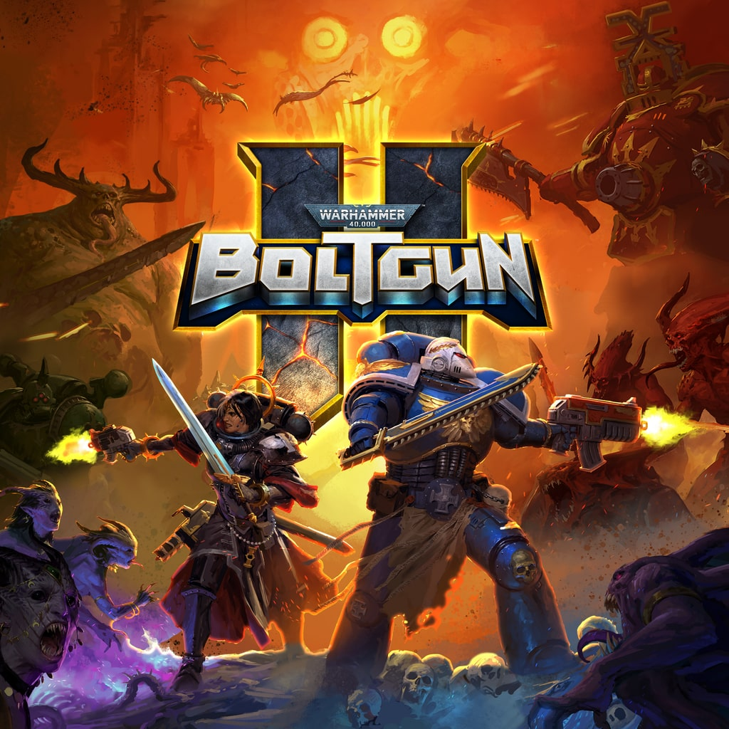 Warhammer 40,000: Boltgun 2, обложка (PS5)