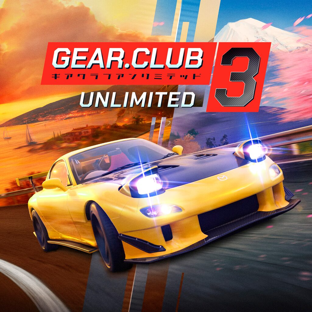 Gear.Club Unlimited 3, обложка (PS5)