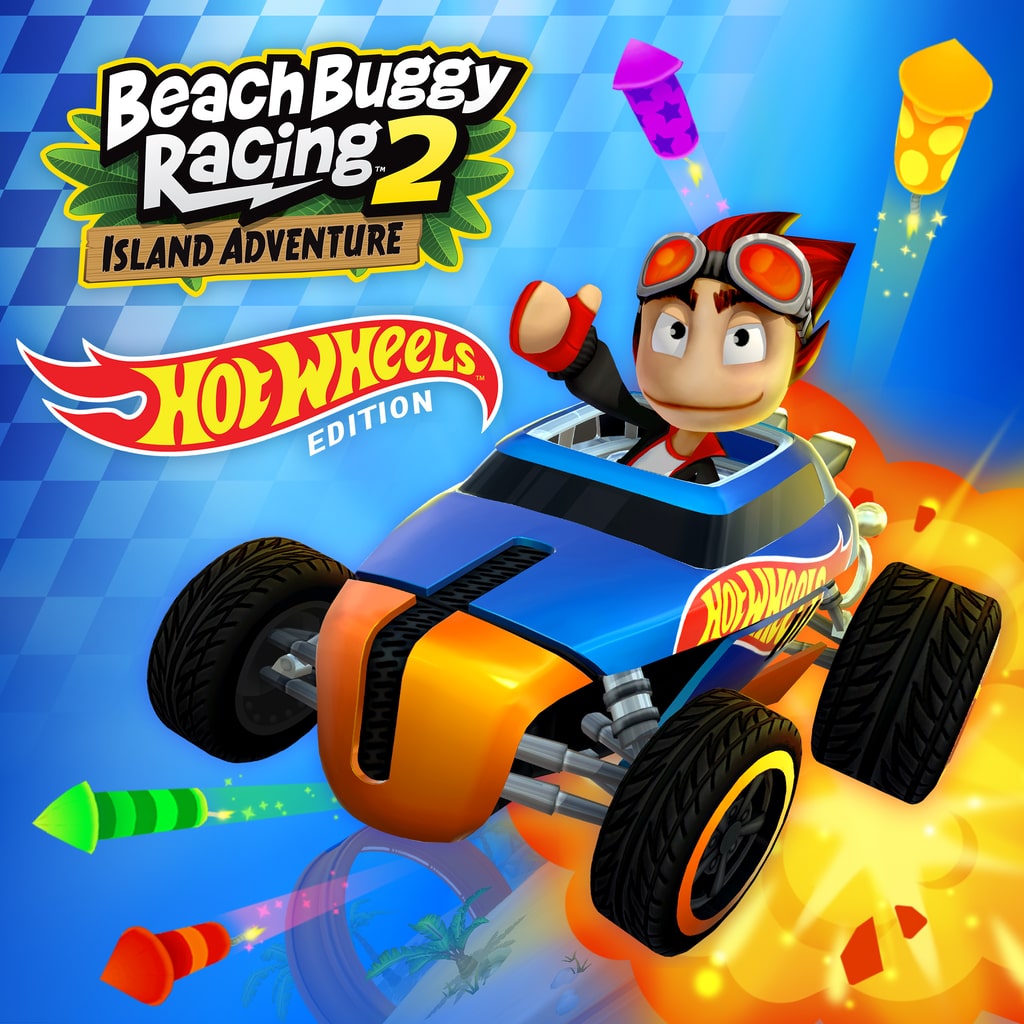Beach Buggy Racing 2: Hot Wheels Edition — обложка (PS4)