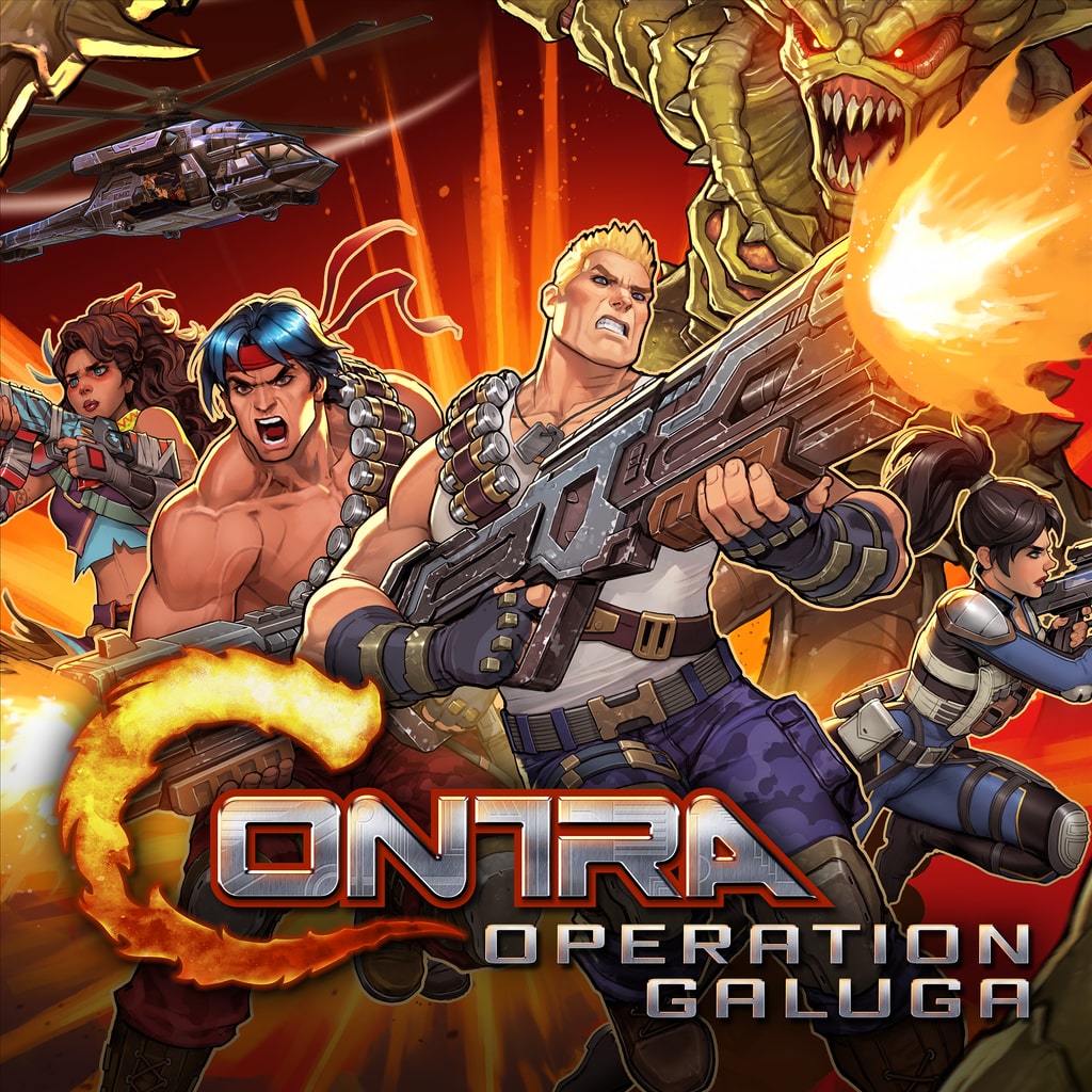 Contra: Operation Galuga — обложка (PS4/PS5)