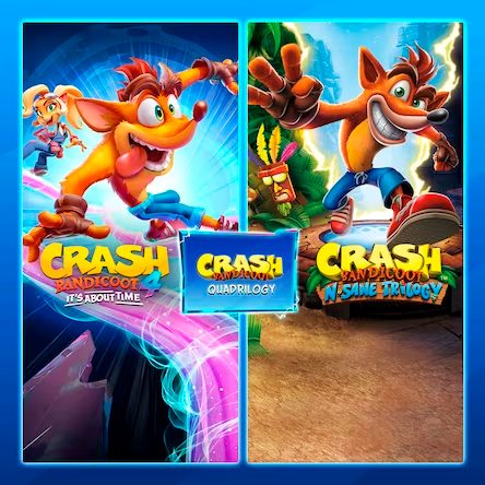 Crash Bandicoot - Quadrilogy Bundle, обложка
