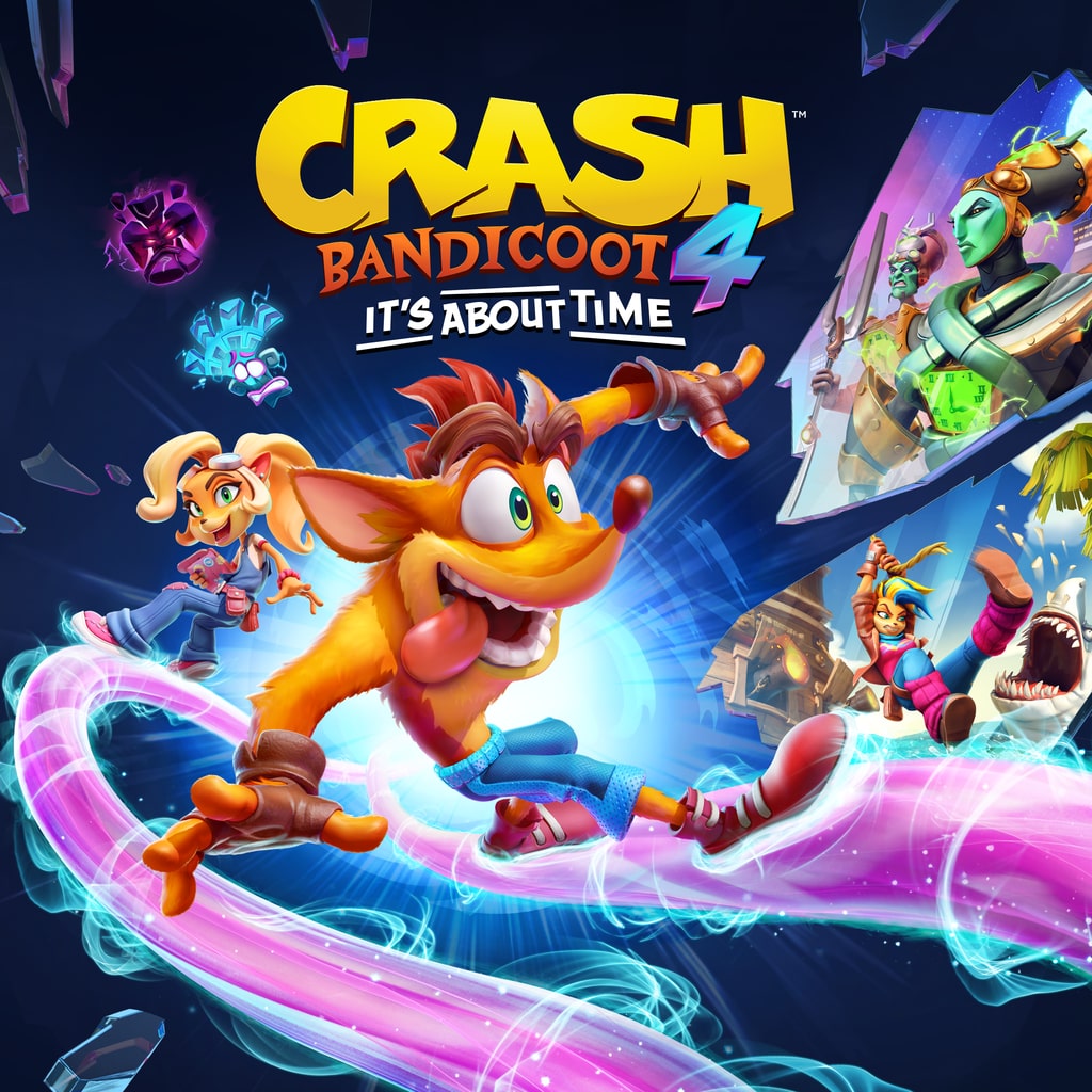 Crash Bandicoot 4: It’s About Time, обложка