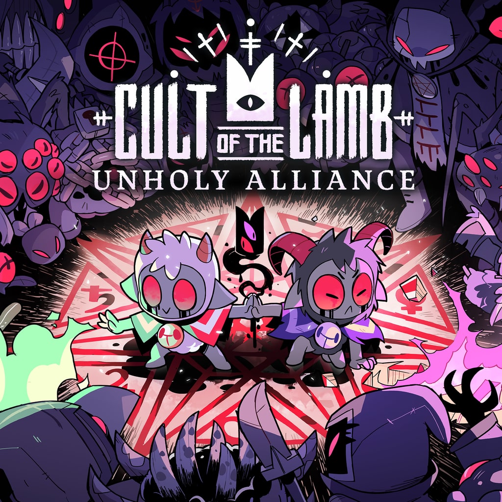 Cult of the Lamb — обложка (PS4/PS5)