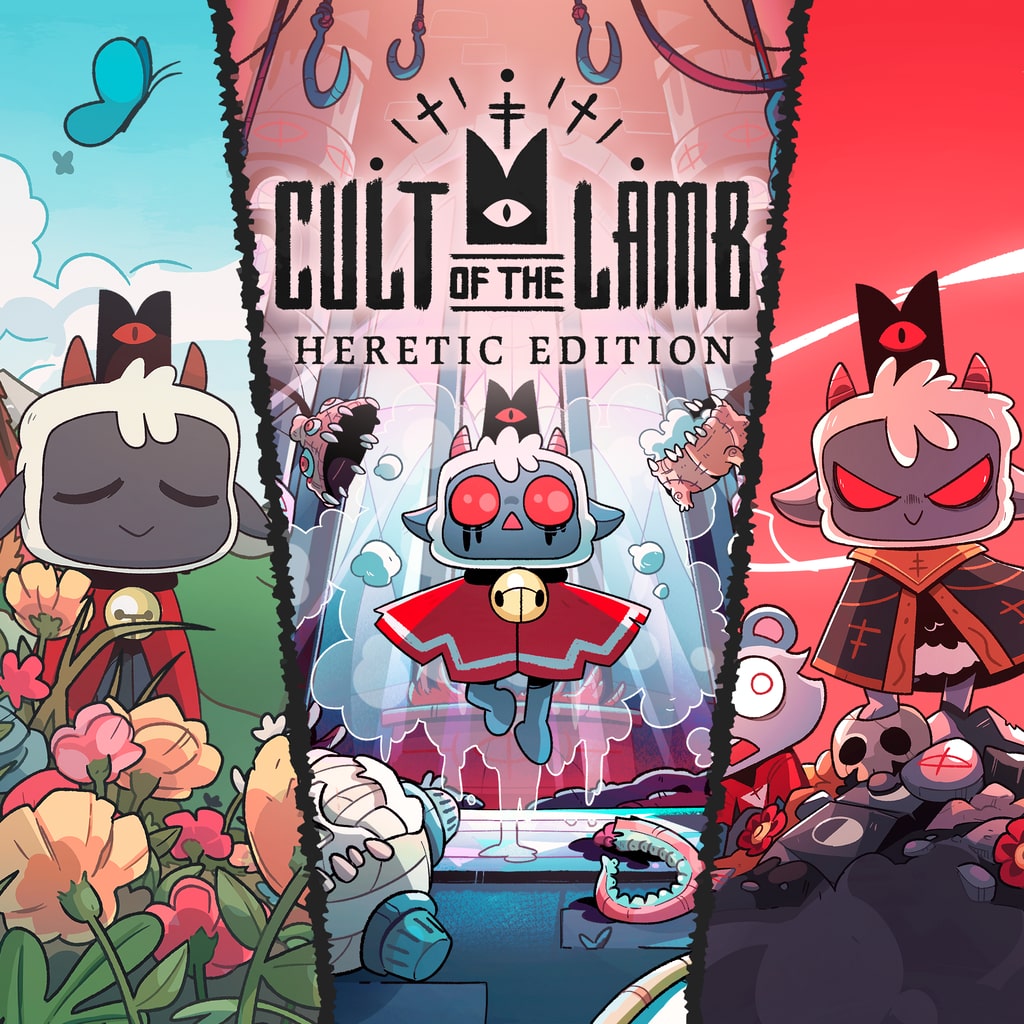 Cult Of The Lamb: Heretic Edition — обложка (PS4/PS5)