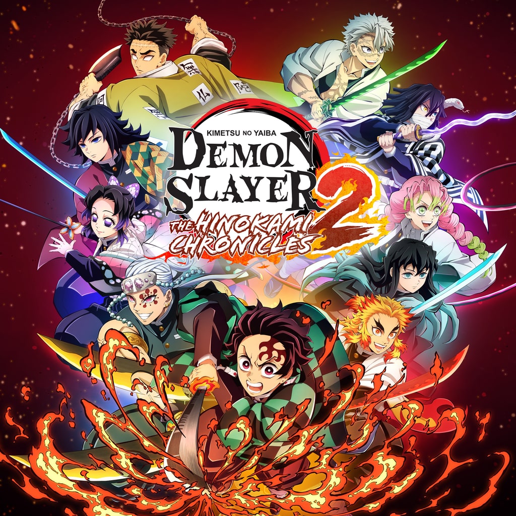 Demon Slayer -Kimetsu no Yaiba- The Hinokami Chronicles 2 Standard Edition — обложка (PS4/PS5)