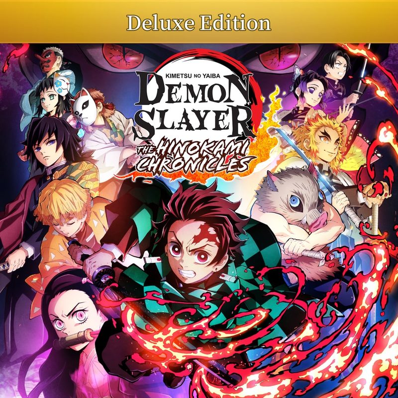 Demon Slayer -Kimetsu no Yaiba- The Hinokami Chronicles Deluxe Edition, обложка