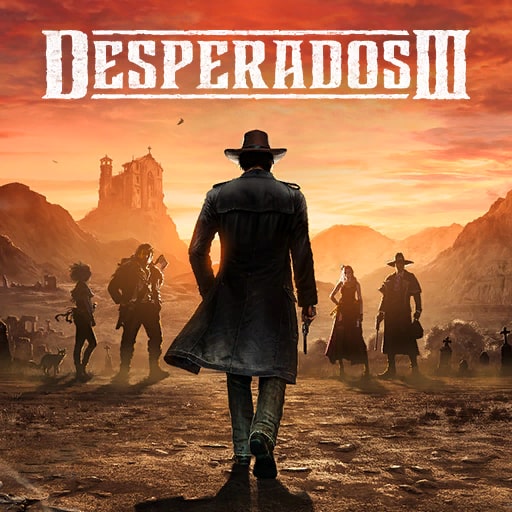Desperados III — обложка (PS4)