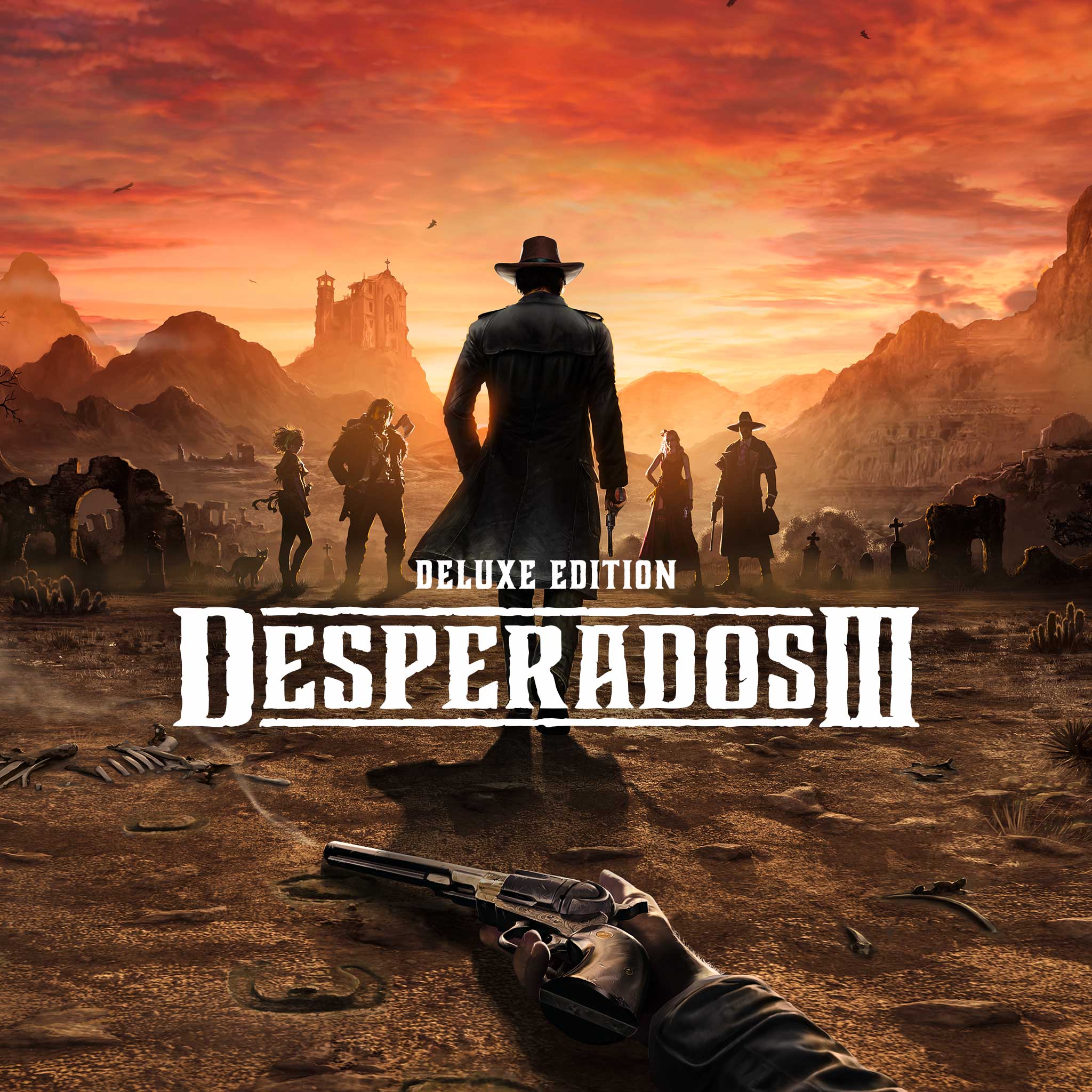 Desperados III - Digital Deluxe — обложка (PS4)