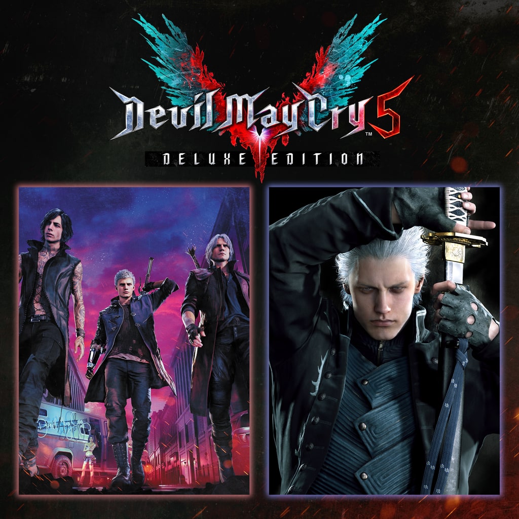 Devil May Cry 5 Deluxe + Vergil, обложка