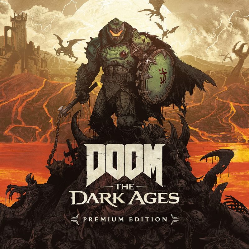 DOOM: The Dark Ages Premium Edition, обложка