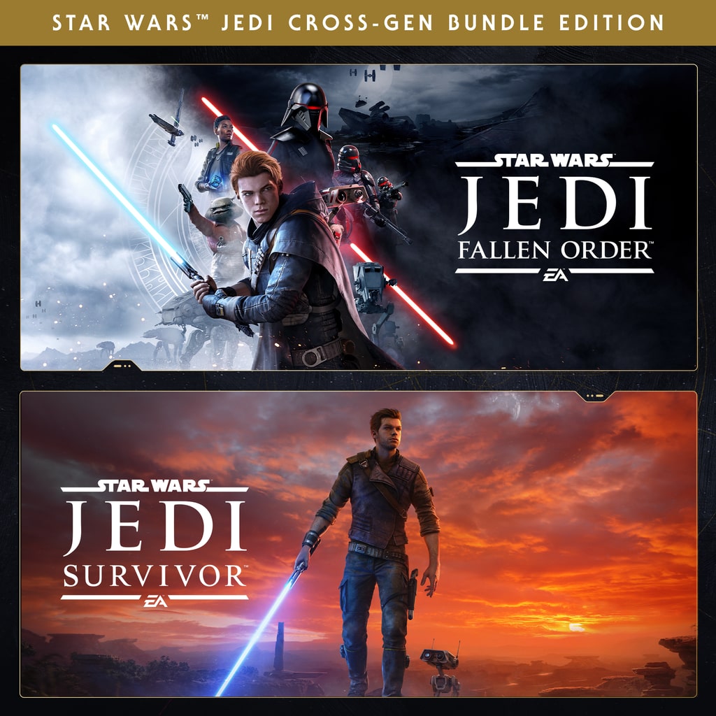 Комплект перекрёстного издания STAR WARS Jedi — обложка (PS4/PS5)