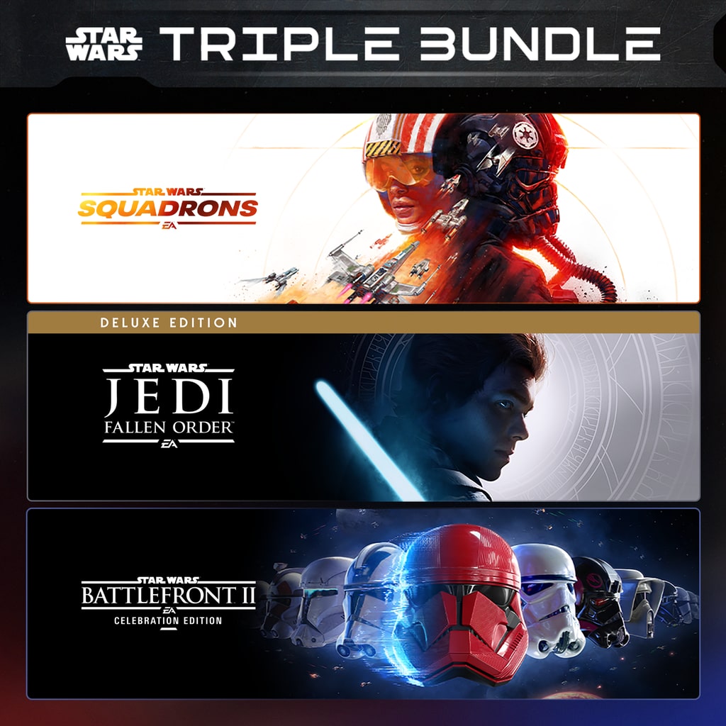 EA STAR WARS TRIPLE BUNDLE — обложка (PS4/PS5)