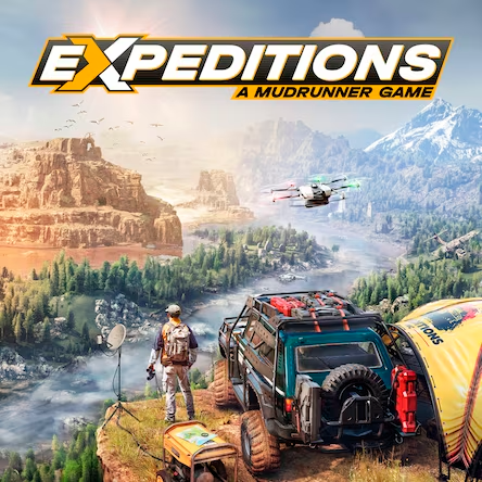Expeditions: A MudRunner Game — обложка (PS4/PS5)