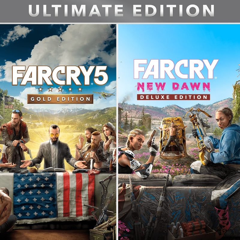 Far Cry 5 + Far Cry New Dawn Ultimate Edition, обложка