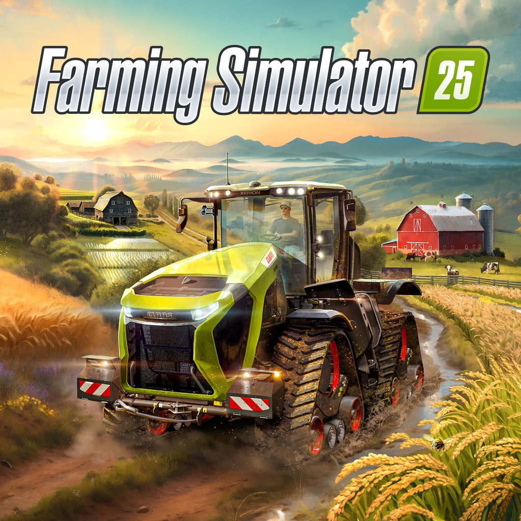 Farming Simulator 25 — обложка (PS5)