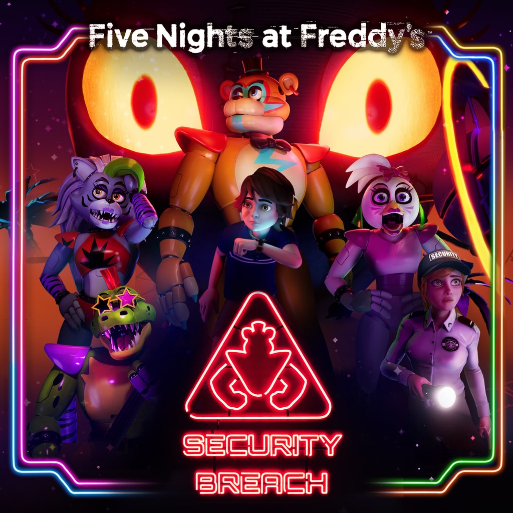 Five Nights at Freddy's: Security Breach — обложка (PS4/PS5)