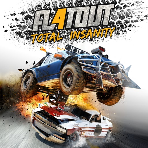 FlatOut 4 - Total Insanity — обложка (PS4)