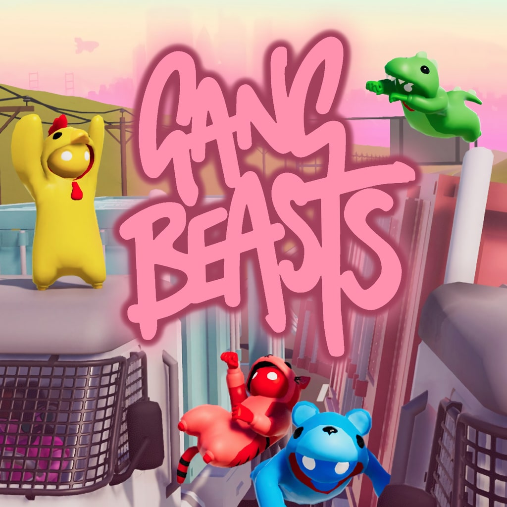 Gang Beasts — обложка (PS4)