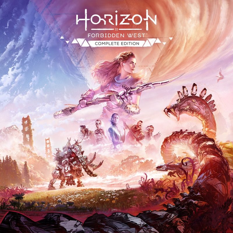 Полное издание «Horizon Запретный Запад», обложка (PS5)