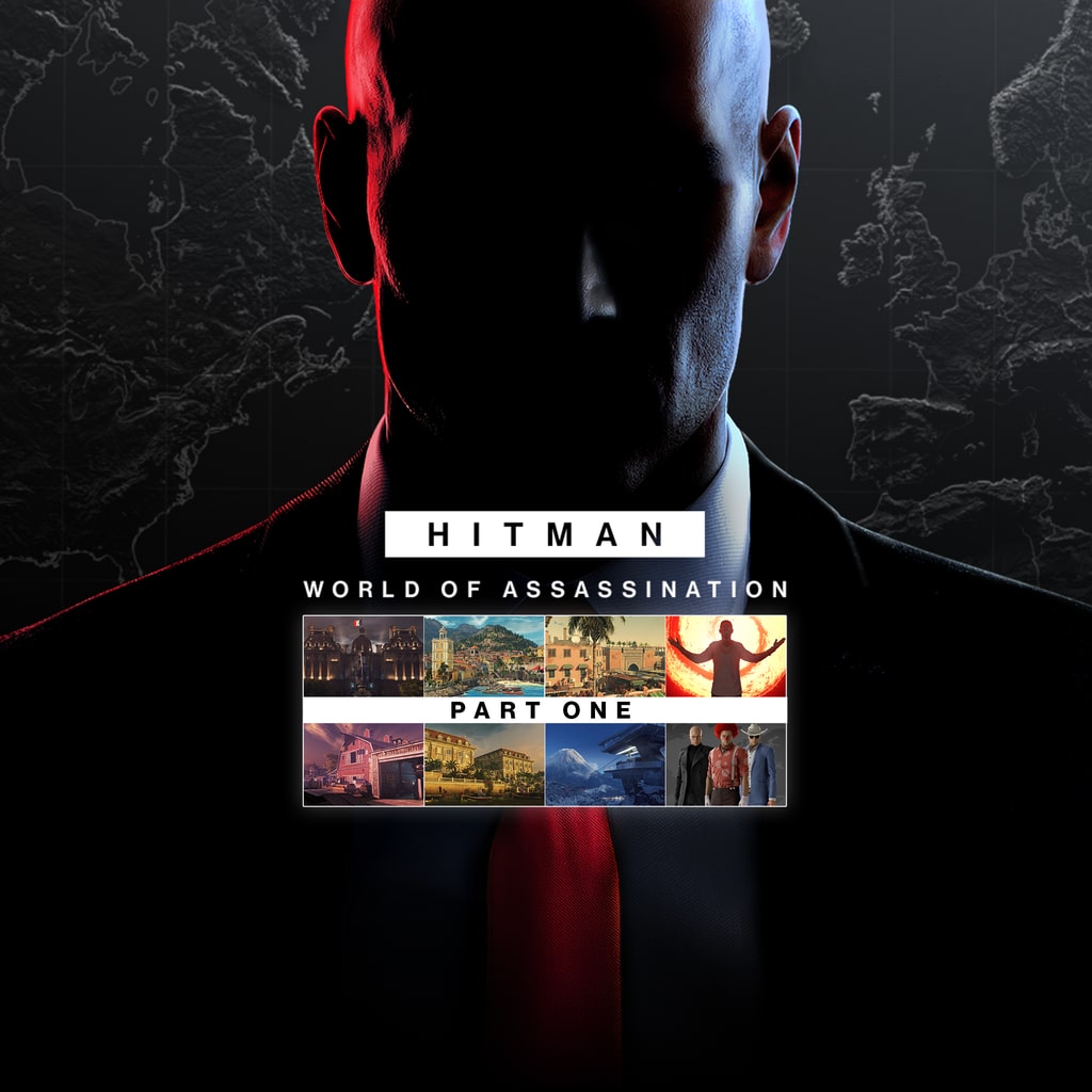 HITMAN World of Assassination Part One — обложка (PS5)