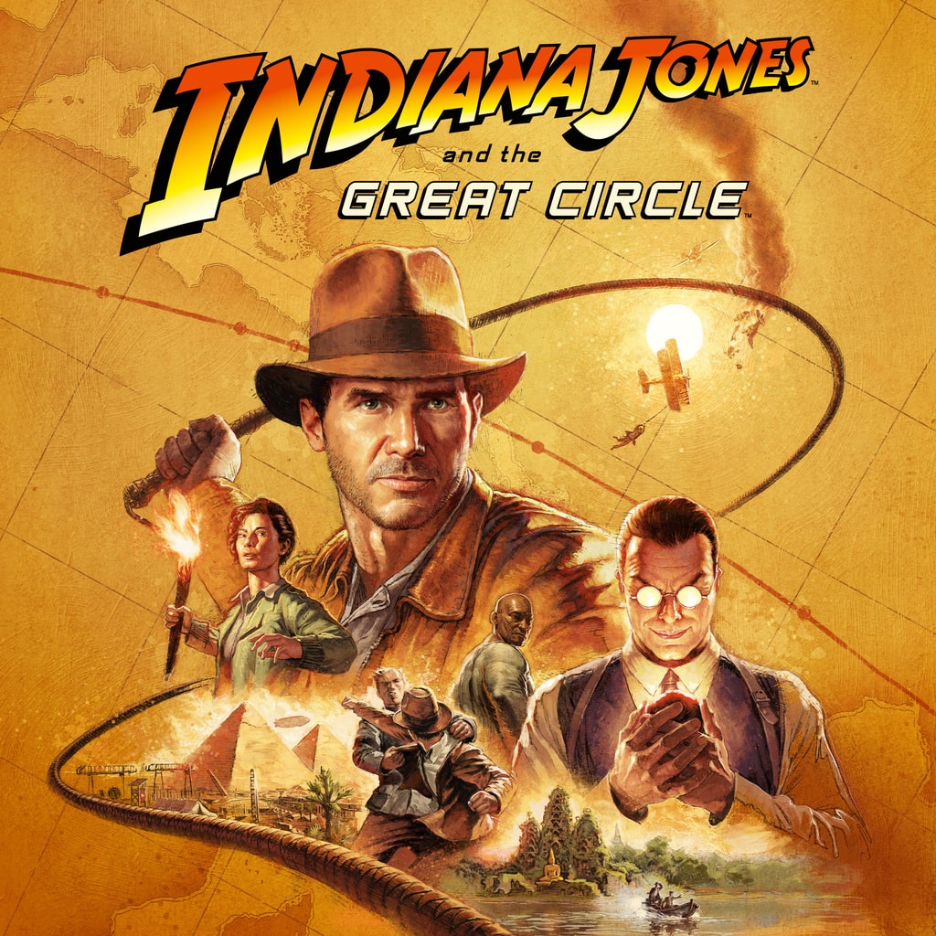 Indiana Jones and the Great Circle — обложка (PS5)